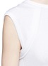 细节 - 点击放大 - HELMUT LANG - 条带装饰无袖纯棉T恤