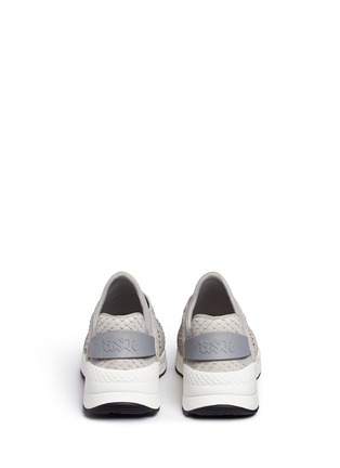 背面 - 点击放大 - ASH - 'Mood' crystal snakeskin effect neoprene sneakers