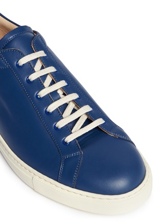 细节 - 点击放大 - COMMON PROJECTS - ACHILLES真皮系带运动鞋