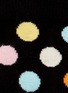 细节 - 点击放大 - HAPPY SOCKS - Big dot and half stripe colourblock kids socks 2-pair pack