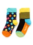 首图 - 点击放大 - HAPPY SOCKS - 波点条纹撞色儿童袜套装