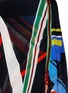 细节 - 点击放大 - PREEN BY THORNTON BREGAZZI - 几何线条透视真丝半身裙