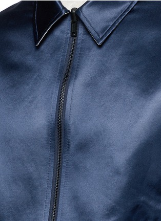  - ALEXANDER MCQUEEN - 两面穿绸缎夹克