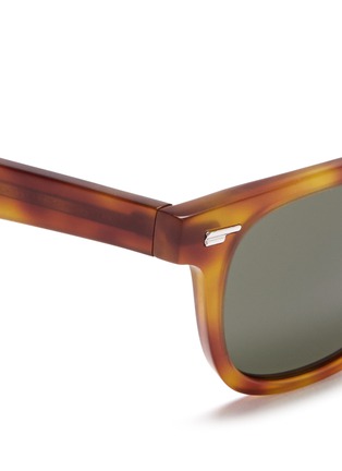 细节 - 点击放大 - OLIVER PEOPLES - 'Masek' matte tortoiseshell acetate sunglasses