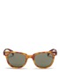 首图 - 点击放大 - OLIVER PEOPLES - 'Masek' matte tortoiseshell acetate sunglasses