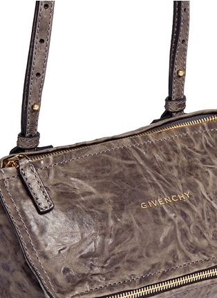 细节 - 点击放大 - GIVENCHY - 'Pandora' mini crinkled leather bag