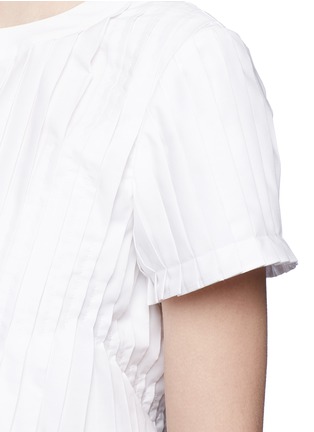 细节 - 点击放大 - SACAI - 垂坠褶皱A字形上衣