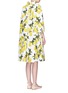 背面 - 点击放大 - DOLCE & GABBANA - 柠檬花卉提花缎面混棉大衣