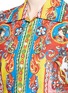 细节 - 点击放大 - DOLCE & GABBANA - 西西里马车印花短款衬衫