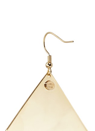 细节 - 点击放大 - KENNETH JAY LANE - 方形及圆形吊饰垂坠耳环