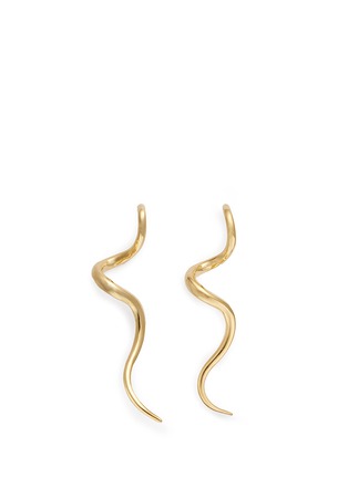 首图 - 点击放大 - KENNETH JAY LANE - 旋转设计垂坠耳环