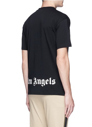 背面 - 点击放大 - Palm Angels - Buzer Beater篮球框图案纯棉T恤