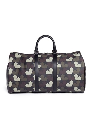 细节 –点击放大 - PORTS 1961 - 'Star Camo' print duffle bag