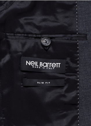  - NEIL BARRETT - 单色混羊毛西服套装