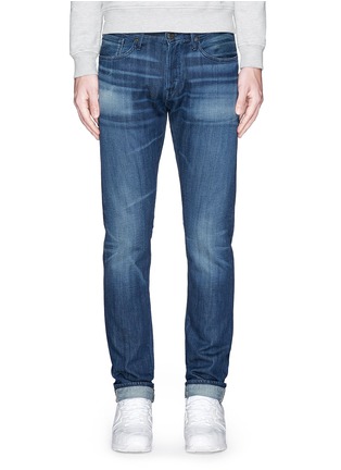 细节 - 点击放大 - 3X1 - M3水洗修身牛仔裤