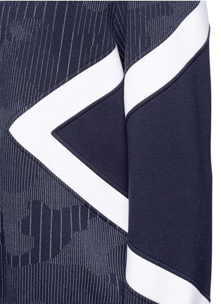 细节 - 点击放大 - NEIL BARRETT - 竖纹三角图案卫衣