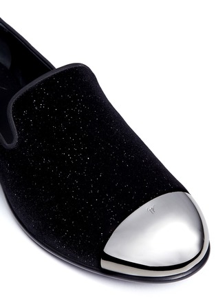 细节 - 点击放大 - 73426 - 金属鞋头绒面平底便鞋