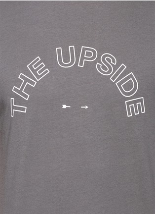 细节 - 点击放大 - THE UPSIDE - STENCIL品牌标装饰纯棉T恤