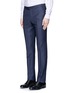 细节 - 点击放大 - ARMANI COLLEZIONI - M LINE格纹羊毛西服套装