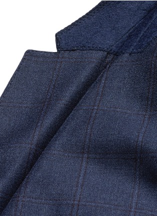  - ARMANI COLLEZIONI - M LINE格纹羊毛西服套装