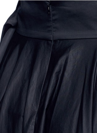 细节 - 点击放大 - TIBI - 扭结装饰褶裥开衩半身裙