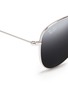 细节 - 点击放大 - RAY-BAN - 'Aviator Junior' metal sunglasses
