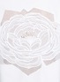 细节 - 点击放大 - STELLA MCCARTNEY - 玫瑰网眼刺绣衬衫