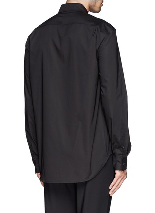 背面 - 点击放大 - 3.1 PHILLIP LIM - 混棉纯色衬衫