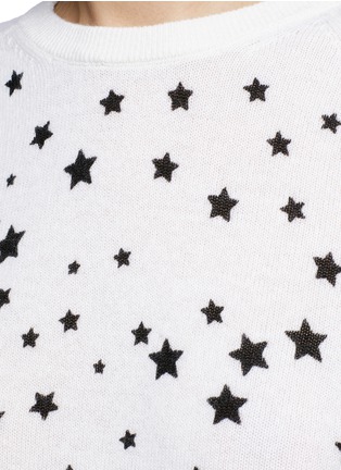 细节 - 点击放大 - EQUIPMENT - X KATE MOSS Ryder星形图案羊绒针织衫