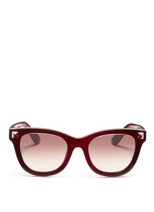 首图 - 点击放大 - VALENTINO GARAVANI - Valentino Garavani WAYFARER款铆钉太阳眼镜
