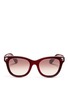 首图 - 点击放大 - VALENTINO GARAVANI - Valentino Garavani WAYFARER款铆钉太阳眼镜