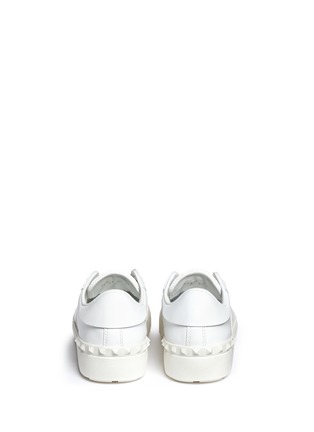 背面 - 点击放大 - VALENTINO GARAVANI - 铆钉拼色真皮球鞋