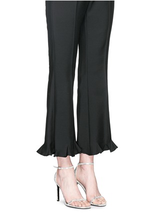 模特示范图 - 点击放大 - STUART WEITZMAN - NUDISTSONG单搭带真皮高跟凉鞋