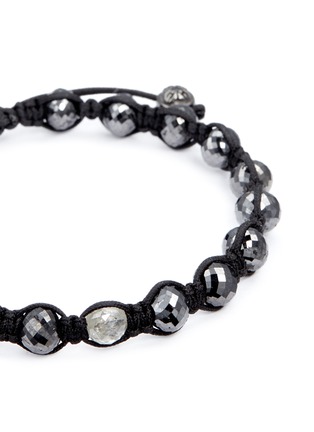 细节 - 点击放大 - SHAMBALLA JEWELS - 'Shamballa' raw diamond 18k gold bracelet