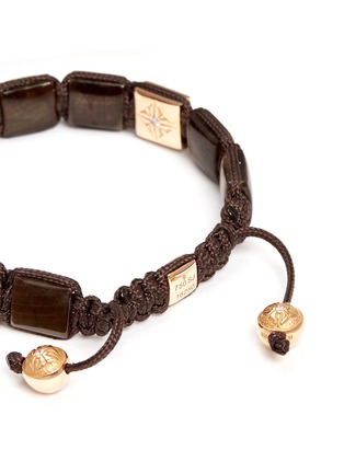 细节 - 点击放大 - SHAMBALLA JEWELS - 'Lock' diamond pavé 18k rose gold bracelet