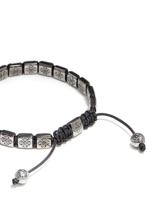 细节 - 点击放大 - SHAMBALLA JEWELS - 'Lock' black diamond 18k gold bracelet