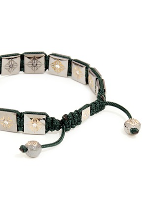 细节 - 点击放大 - SHAMBALLA JEWELS - 'Pyramid' diamond 18k gold bracelet