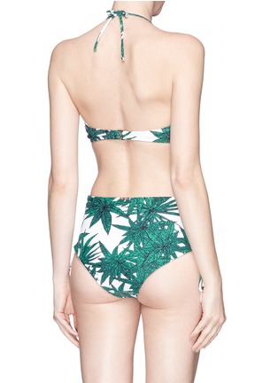 背面 - 点击放大 - MARA HOFFMAN - 'Harvest' underwired bandeau bikini top