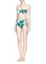 模特儿示范图 - 点击放大 - MARA HOFFMAN - 'Harvest' underwired bandeau bikini top