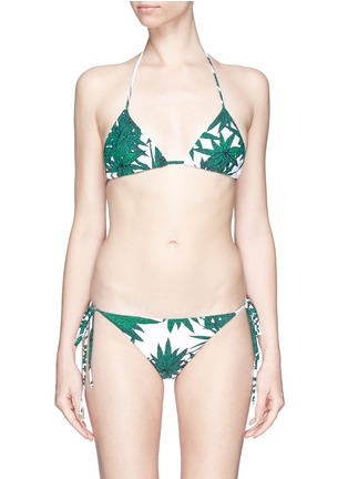 首图 - 点击放大 - MARA HOFFMAN - 'Harvest' triangle bikini top