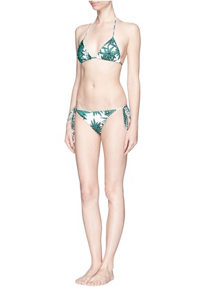 模特示范图 - 点击放大 - MARA HOFFMAN - 'Harvest' triangle bikini top