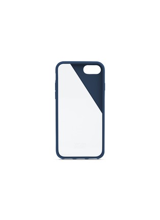 模特儿示范图 - 点击放大 - NATIVE UNION - CLIC Crystal手机壳（深蓝色）－iPhone 7/iPhone8