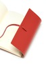 细节 - 点击放大 - PINETTI - Siviglia Romano小牛皮笔记本－橙红色