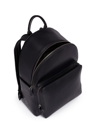 细节 - 点击放大 - ANYA HINDMARCH - 单眼笑脸图案皮革背包