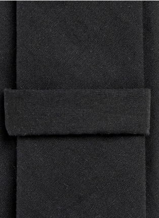 细节 - 点击放大 - GIVENCHY - 猴子图案纯棉领带