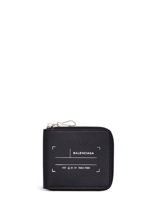 首图 - 点击放大 - BALENCIAGA - Surplus品牌标志小牛皮拉链钱包