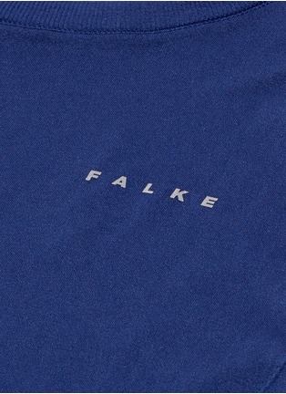 细节 - 点击放大 - FALKE SPORTS - 反光拼贴弹力长袖T恤
