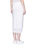 背面 - 点击放大 - VICTORIA BECKHAM - 拼接设计单色混羊绒半身裙