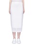 首图 - 点击放大 - VICTORIA BECKHAM - 拼接设计单色混羊绒半身裙