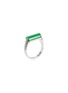 模特儿示范图 - 点击放大 - SAMUEL KUNG - Diamond jadeite 18k white gold ring